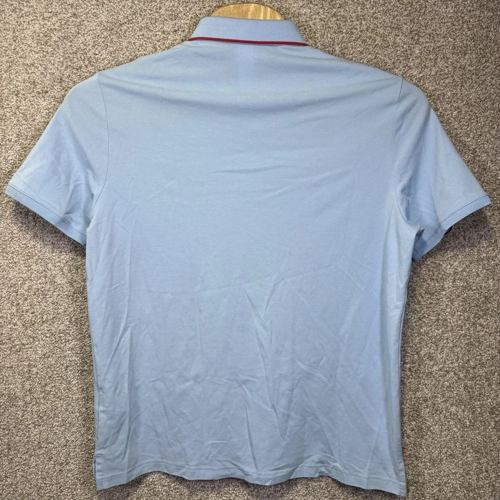 2025 PGA Quail Hollow Shirt Mens XL Blue Golf Polo Adidas Trefoil Tournament